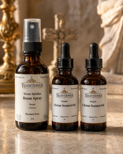 Chrism Scented Oil — 2 Bottles + Free Room Spray