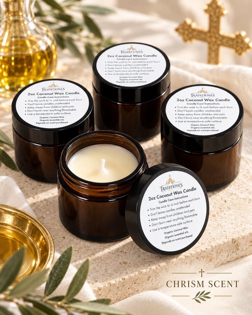2oz All Natural Coconut Wax Candles (4pk)