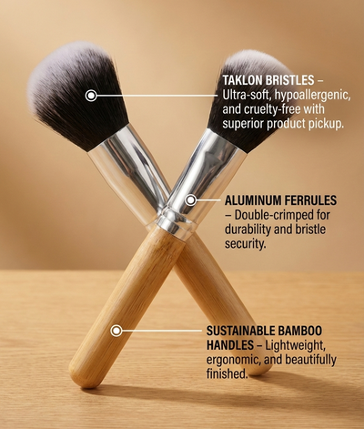 Traditiones Bamboo Makeup Brush Set