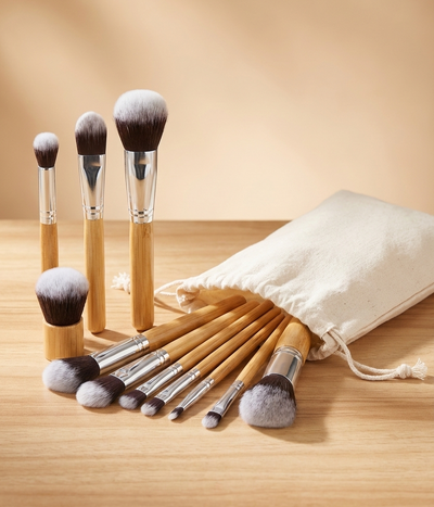 Traditiones Bamboo Makeup Brush Set