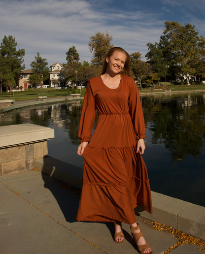Long Sleeve Maxi Dress