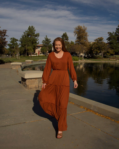 Long Sleeve Maxi Dress