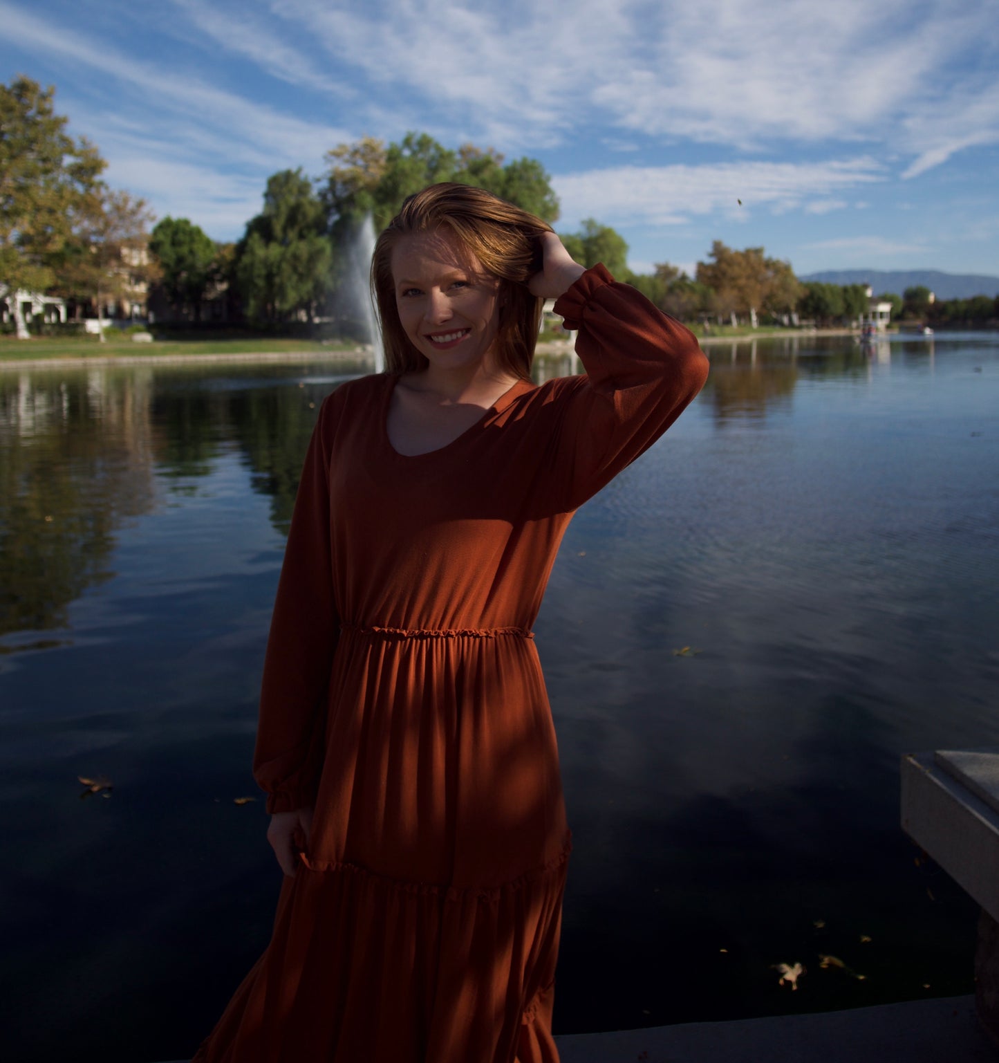 Long Sleeve Maxi Dress