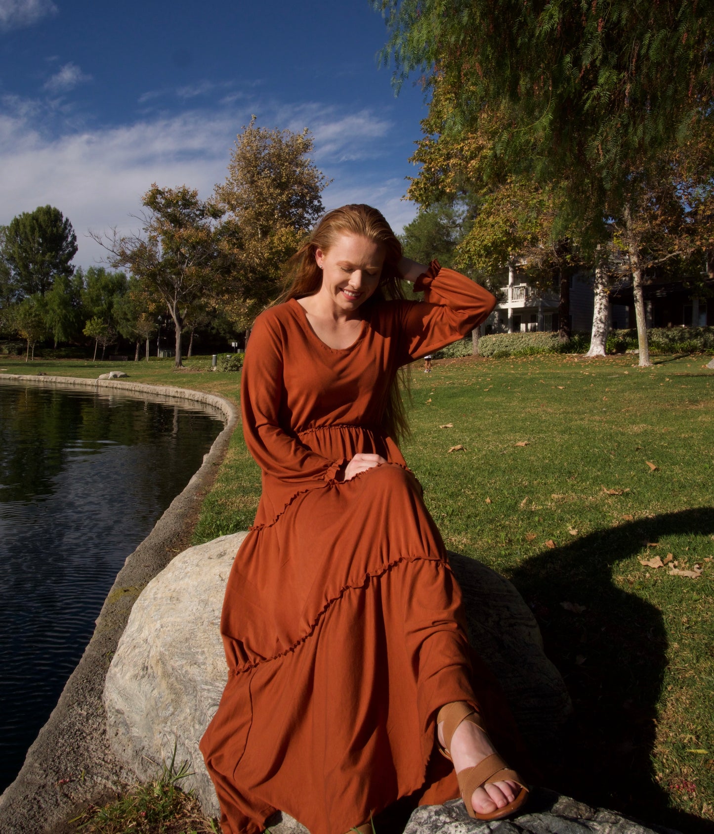 Long Sleeve Maxi Dress